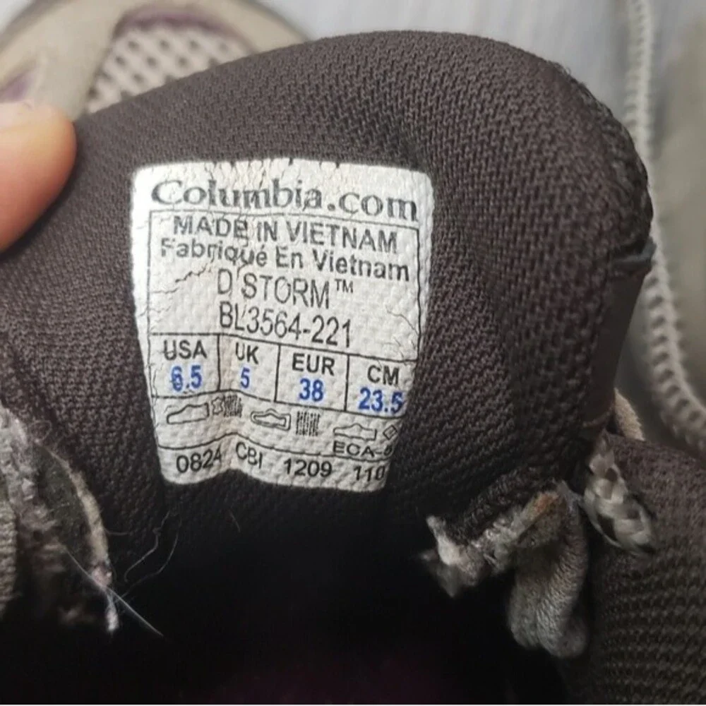 Columbia D Storm Womens Hiking Boot/Shoes - Size 6.5